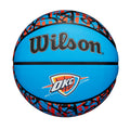 Wilson Nba Team Graffiti Basketball - Oklahoma City Thunder, Size 7-29.5''