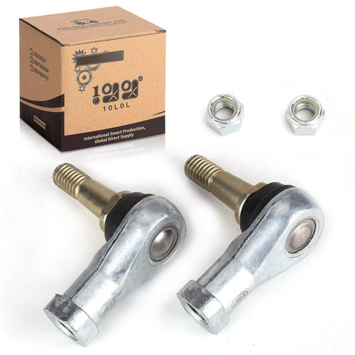 10L0L Golf Cart Tie Rod Ends Ball Joint Kit For Ezgo, (2 Pack) For Ezgo Txt Tie Rod End Fits For Ezgo Golf Cart Electric & Gas C