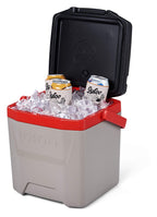 Igloo Quantum Cooler, Sandstone/Blaze Red/Black, 12 Quart