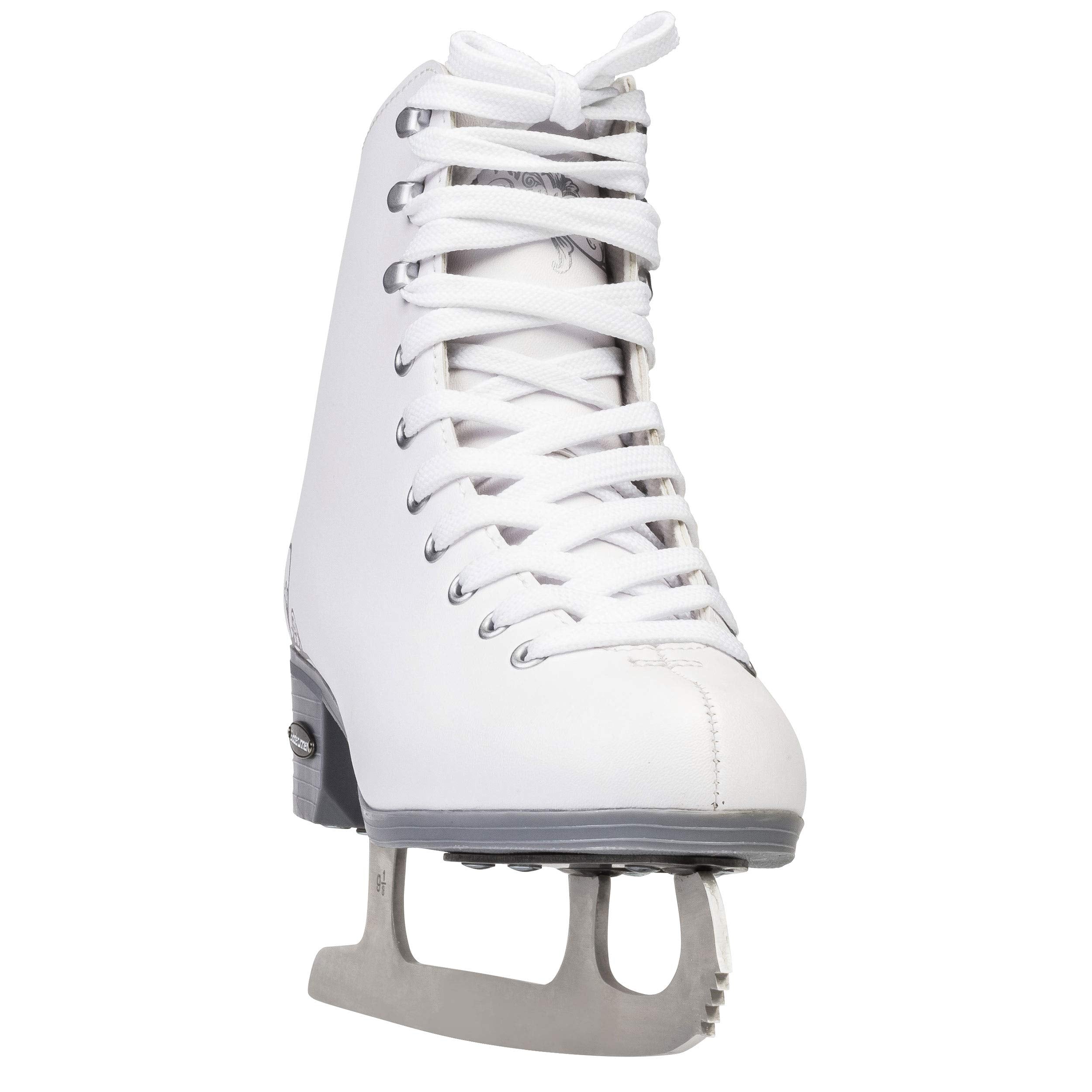 Bladerunner Ice By Rollerblade Allure Girls Figure Skate, White, Ice Skates ,Junior Size 4