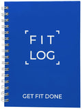 Fitness Journal & Workout Planner - Designed By Experts Gym Notebook, Workout Tracker, Exercise Log Book For Men Women - Blue