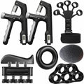 Hand Gripper Strengthener, 7 Pack Adjustable Resistance 22-220Lbs (10-100Kg) Forearm Exerciser, Grip Strength Trainer For Muscle