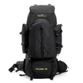 Tripole Colonel 80 Litres Internal Frame Trekking and Hiking Rucksack + Detachable Day Pack, Rain Cover, Black