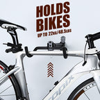 Gootus Bike Wall Mount Hanger - Horizontal Bicycle Indoor Storage Rack | Cycling Wall Mounted Holder Hook - Hang Your Road, Moun