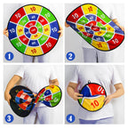 29'' Dart Board With Balls For Kids Gifts Toys For Boys Kids Age 8-12, Kids Dart Board Game With Sticky Balls Board Games For Ki