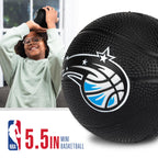 Franklin Sports Nba Orlando Magic Mini Foam Basketball - Kids 5.5'' Inch Toy Basketball For Over The Door + Mini Indoor Hoops -