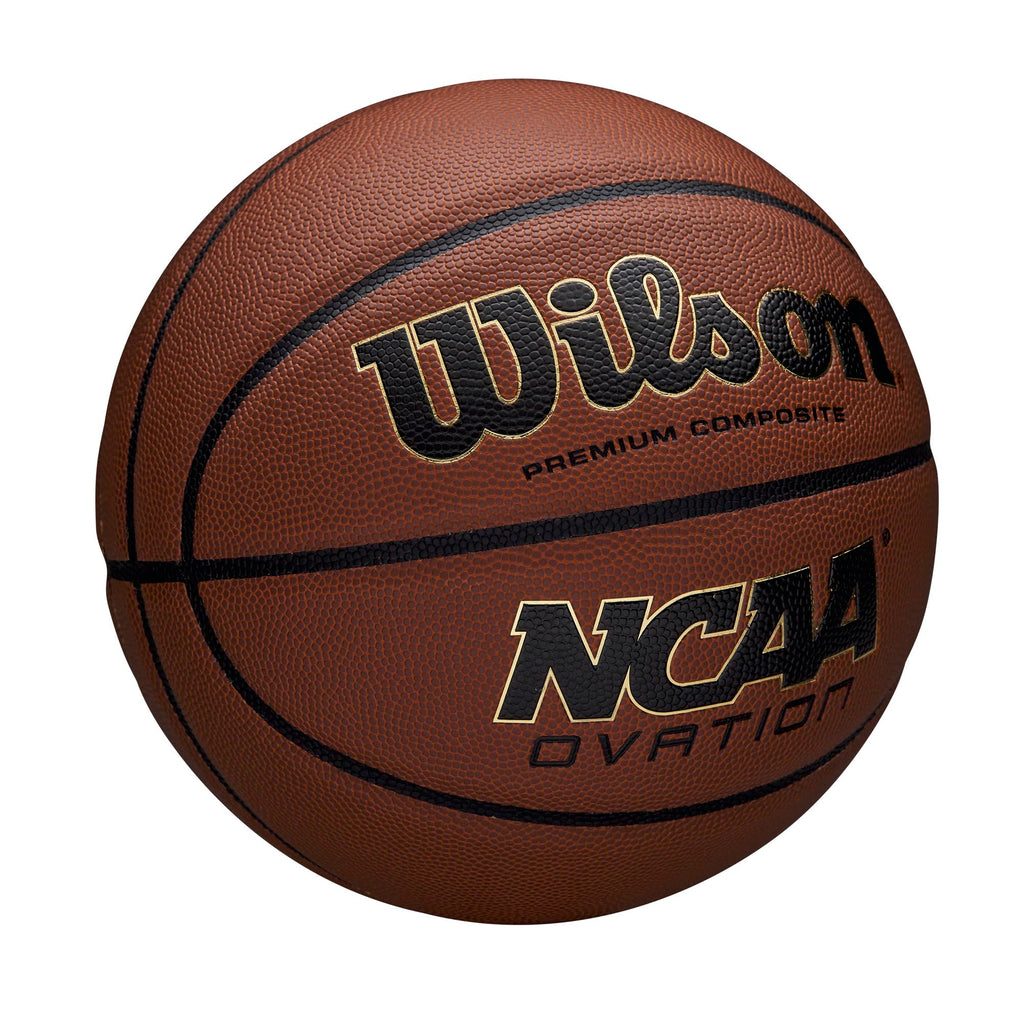 Wilson Ncaa Ovation Basketball - Brown, Size 6-28.5''