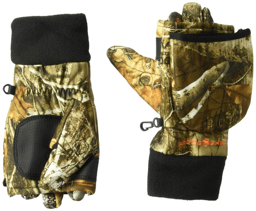 Arcticshield Unisex Tech Finger System Gloves, Realtree Edge, Medium