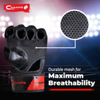 Champs Mma Gloves (Black, Small)