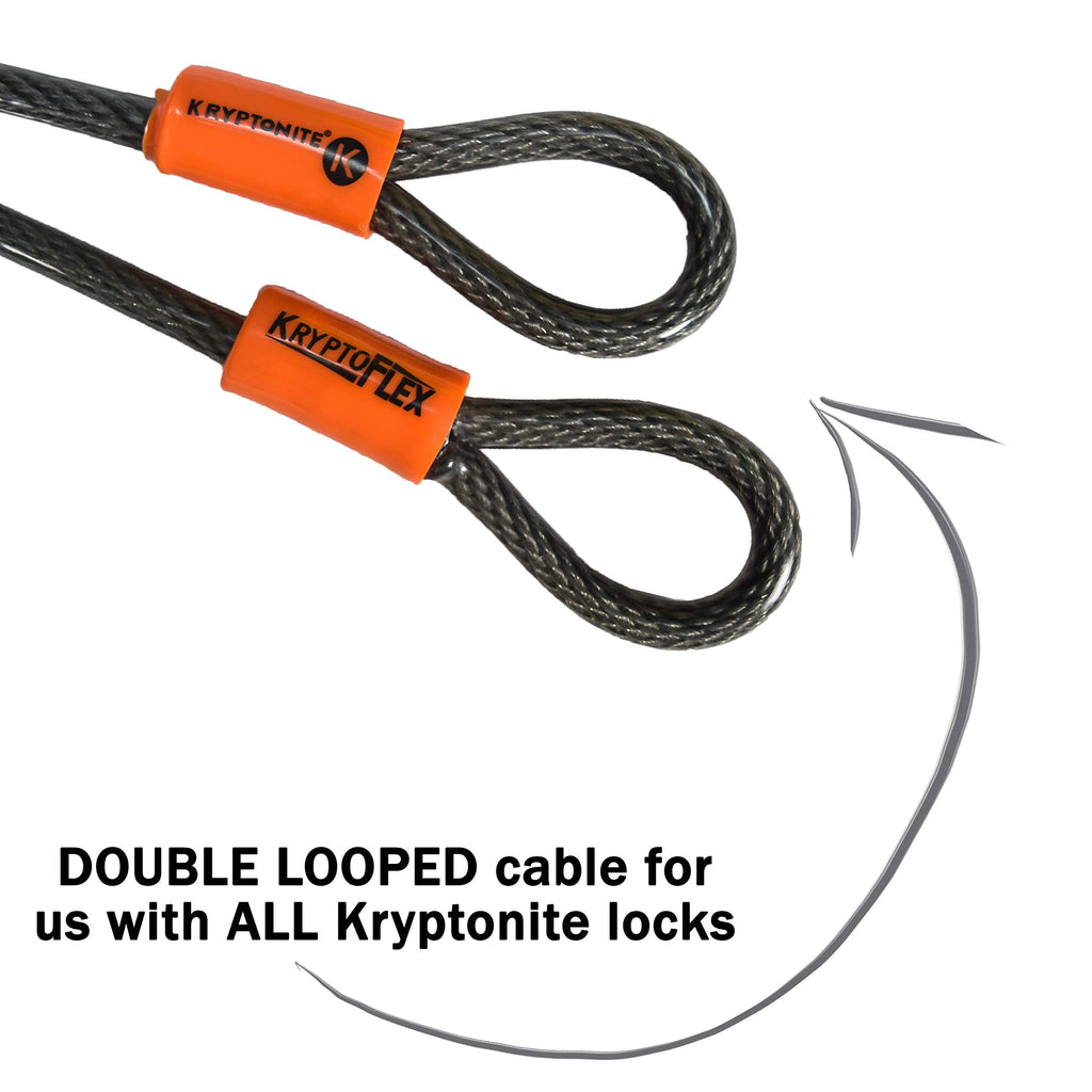 Kryptonite Kryptoflex Looped Cables - 7'/-