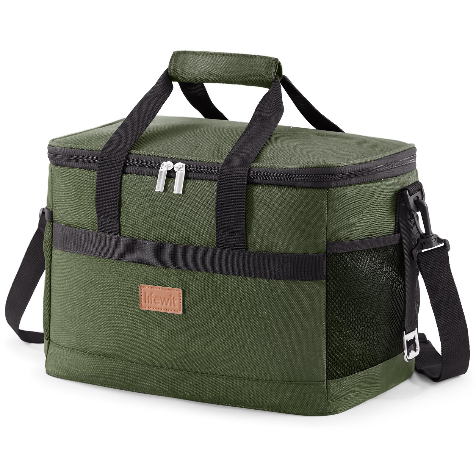 Lifewit Cooler Bag 30 Cans Collapsible And Insulated Large Lunch Bag Leakproof Soft Cooler Portable For Camping/Bbq/Family Outdo