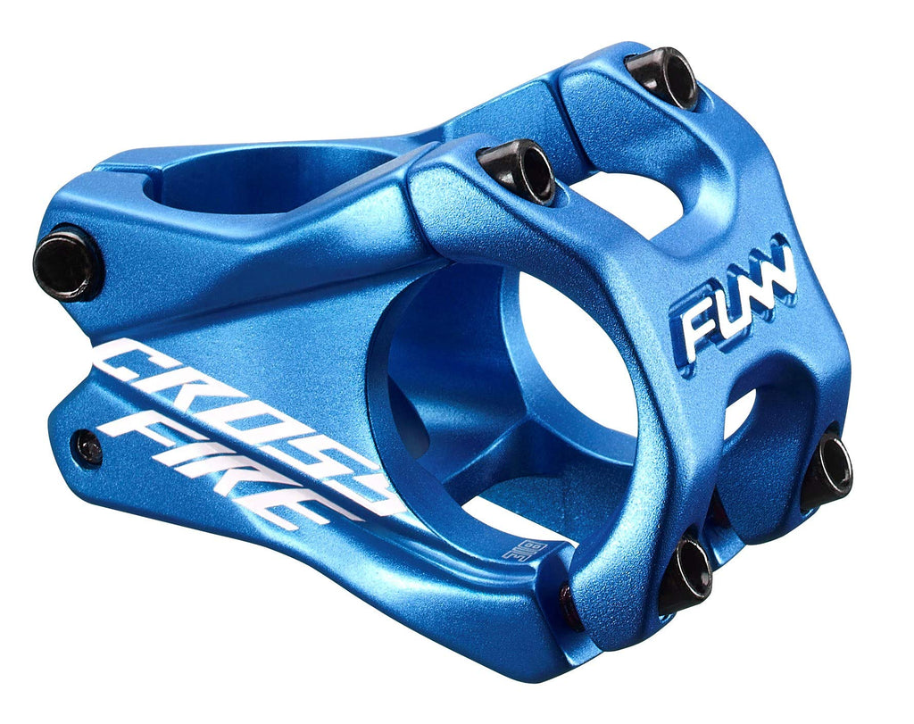 Funn Crossfire Mountain Bike Stem With 31.8Mm Bar Clamp - Durable And Lightweight Alloy Bike Stem For Mountain Bike And Bmx Bike