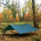 Dd Hammocks - Dd Tarp 4X4 - Coyote Brown (13Ft X 13Ft) - 100% Waterproof Lightweight & Multifunctional Rainfly Square Tarp Tent
