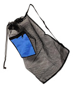 101Snorkel Blue Mesh Drawstring Aquatic Snorkel Swim Snorkel Sport Bag