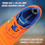 Catalina JR. Firm Soccer Shoes-Orange/Royal/Lime - Vizari Sports