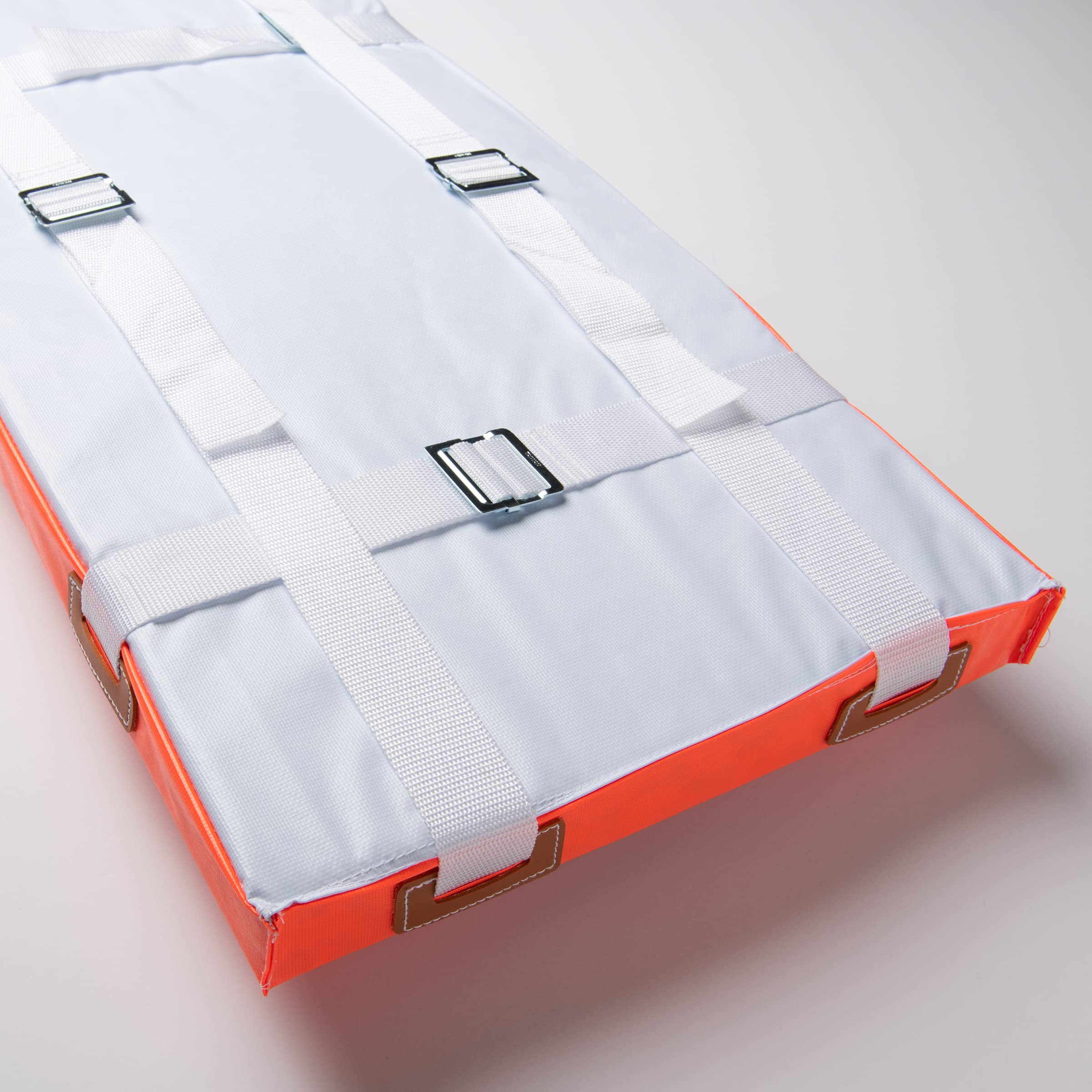 Champro 2 Quilted Bases With Double First Base (Orange/White)