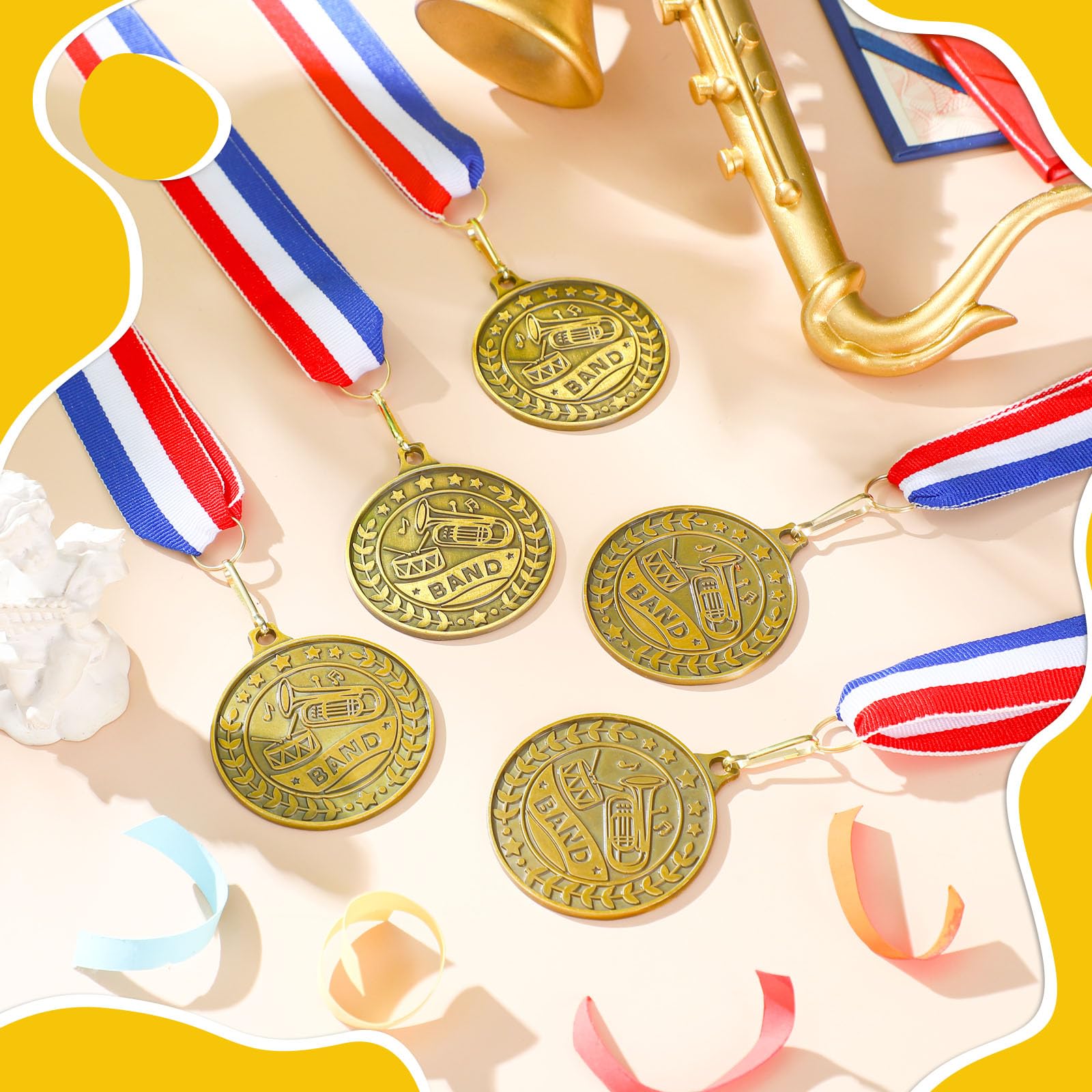 Quelay 30 Pcs 2 ' ' Gold Medals For Awards,Winner Encourage Team Participation For Kids Adults Trophy Award Prize Gift Competiti