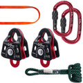 GM CLIMBING Haul Kit for 5:1 Mechanical Advantage Pulley Hauling Tensioning Load Releasing System Block and Tackle