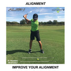 Mvp Sport Golf Alignment Rods (Morodz) Training Aid 2-Pack (Blue)