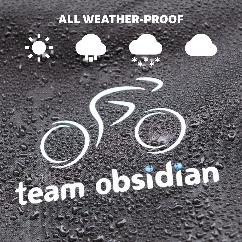 Team Obsidian: Bike Covers  Outdoor Storage Or Transportationtravel  Waterproof, Heavy Duty, 600D, 300D, Or 210D Oxford Ripstop