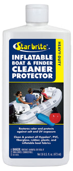 Star Brite Heavy-Duty Inflatable Boat & Fender Cleaner & Protector - Revitalize And Protect Pvc, Hypalon, Neoprene, Rubber, Plas