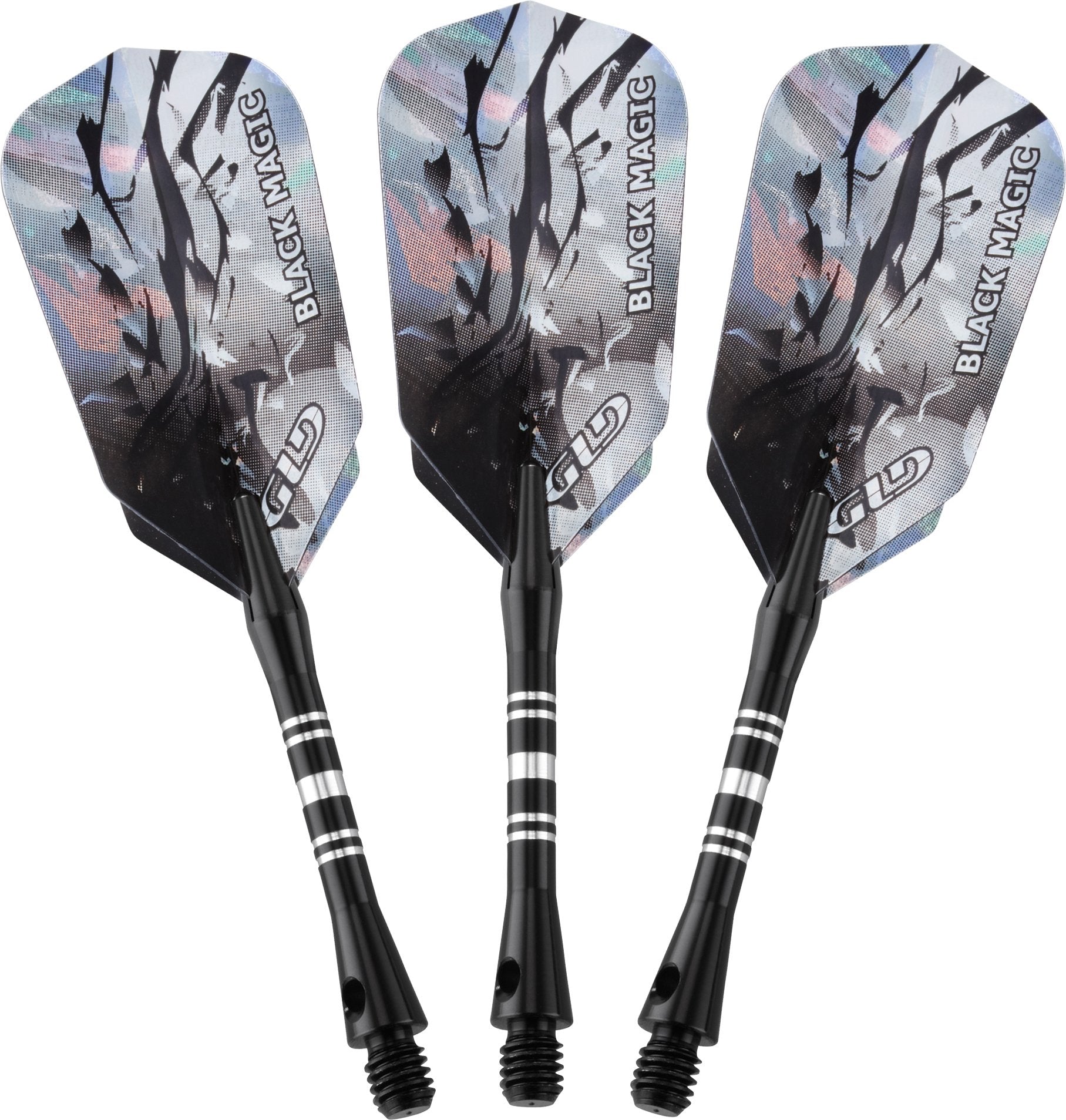 Viper Black Magic Soft Tip Darts, Medium Knurling, 18 Grams