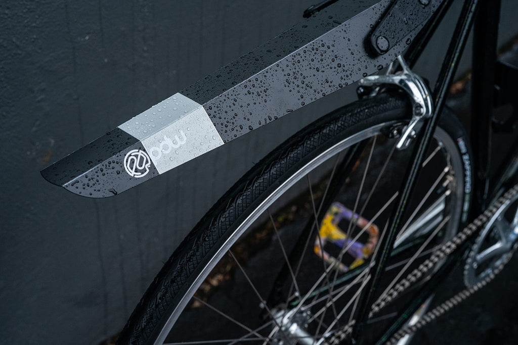 Portland Design Works | Origami Seatpost Fender, Black/Reflective (355)