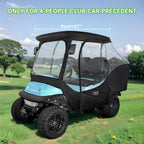 10L0L 4-Passengers Golf Cart Driving Enclosure For Club Car Precedent, Clear Window Rain Cover All Weather Waterproof Windproof