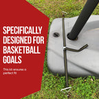 Cajun Tie Downs Basketball Goal Anchor Tie Down Kit