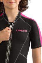 Cressi Lido Jr, Black/Pink, M