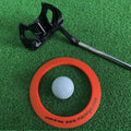 MAZEL Putting Cup/Ring - All-Direction Golf Practice Hole Trainer (Orange Ring)