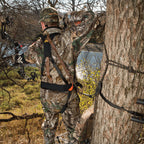 MUDDY Safeguard Youth Combo Safeguard Harness, Linemans Rope, Tree Strap, Suspension Relief Strap, & Carabiner Super Light Easy