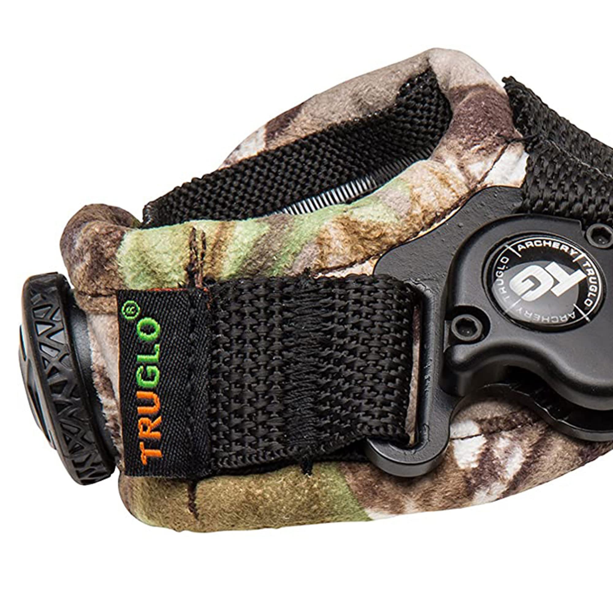 Truglo Detonator Ultra Hunting Dual Jaw Archery Bow Quick Release Wrist Strap With Stainless Steel Firing Mechanism And Adjustab
