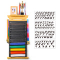 Tilhumt 12 Belts Karate Belt Display Rack With Photo Shelf, Felt Taekwondo Belt Display Holder Martial Arts Belt Display For Kid