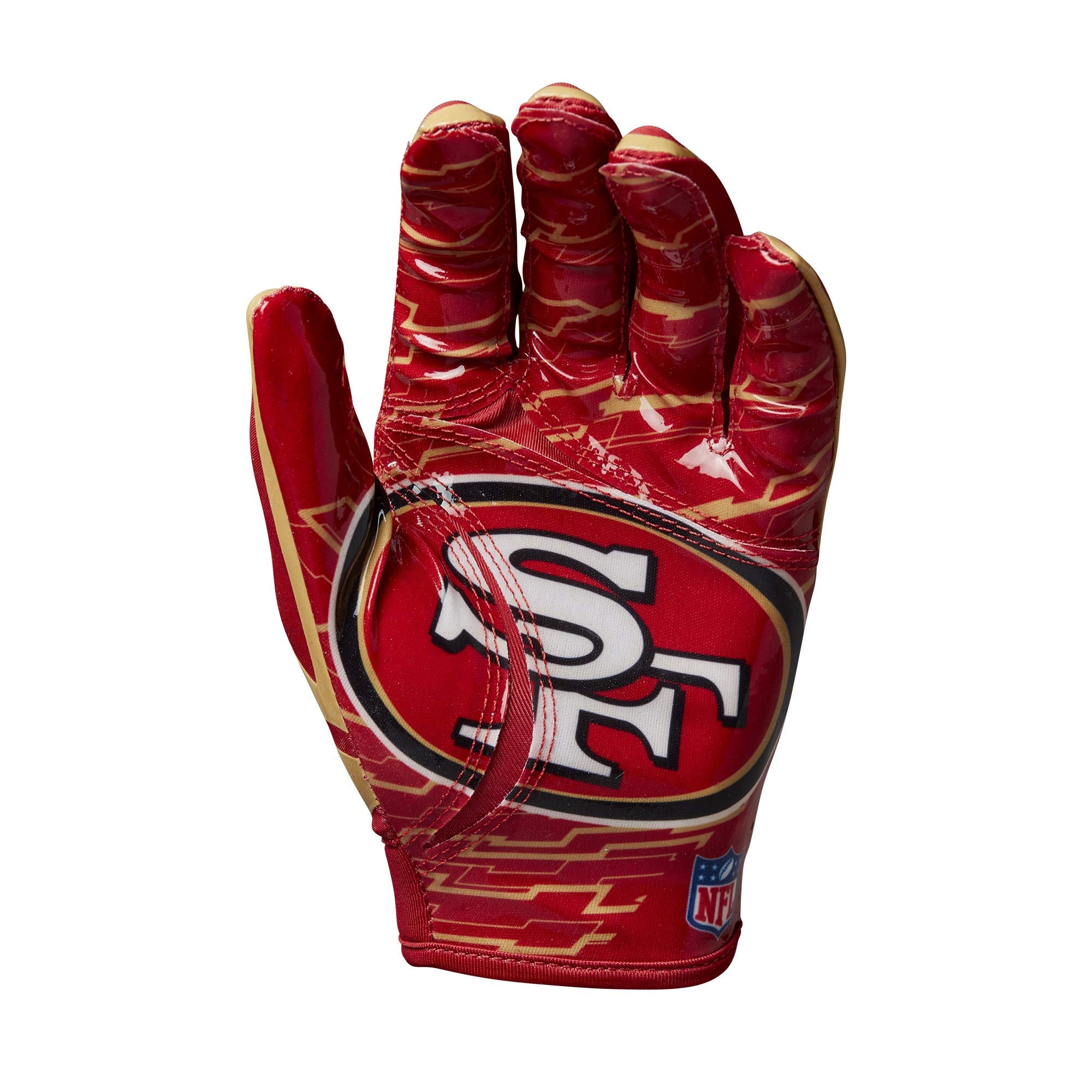 Wilson Nfl Stretch Fit Football Gloves - Youth, Dallas Cowboys