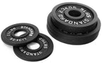 Fitvids Olympic 2-Inch Cast Iron Plate Weight Plate For Strength Training And Weightlifting, Vintage Style, 35Lb Set