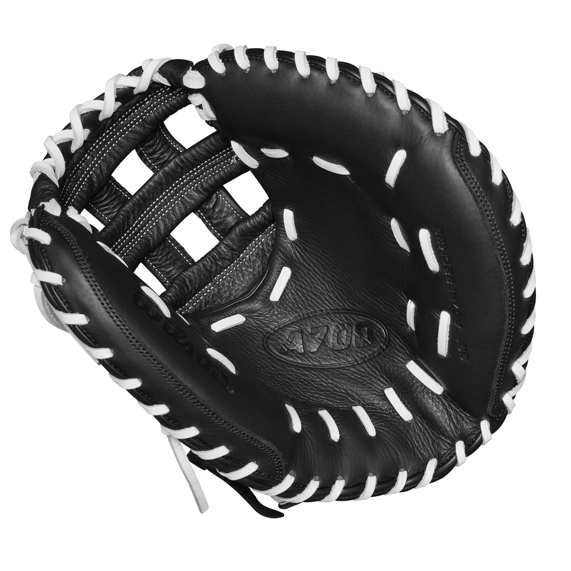 Wilson 2024 A700 Fpcm 33'' Fastpitch Catcher'S Mitt - White/Black, Right Hand Throw