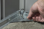 Arrow Shed Ak600 Earth Anchor Kit, Steel-Stainless