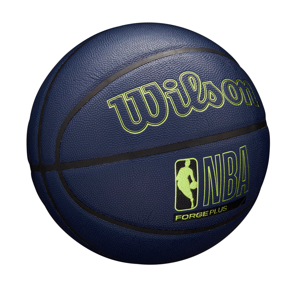 Wilson Nba Forge Plus Indoor/Outdoor Basketball - Navy Blue, Size 7-29.5''