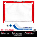 Franklin Sports Nhl S Mini Hockey Set - Includes 1 Knee Hockey Goal - 2 Mini Hockey Sticks + 2 Foam Balls - Indoor Mini Hockey G