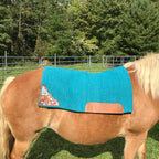 Tahoe Tack 34'' X 36'' Kaye Arrow Solid New Zealand Wool Western Saddle Blanket Pad