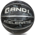 AND1 Xcelerate Rubber Basketball: Game Ready, Regulation Size 7 (29.5   ) Streetball, Made for Indoor/Outdoor Basketball Games- 