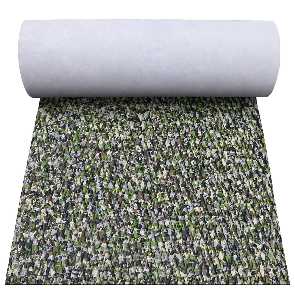 Hjdeck Boat Flooring Eva Foam Boat Decking Self Adhesive Camo Non Slip Deck Grip Pad Marine Carpet For Yacht, Kayak Decking, Sur