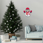 Rico Industries Ncaa Dayton Flyers Snowman Shape Cut Pennant - Home And Living Room D  Cor - Soft Felt Ez To Hang
