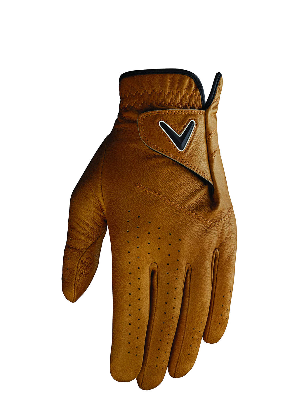 Callaway Golf Opti Color Men'S Golf Glove (Worn On Left Hand, Extra Large, Tan, Single Glove)