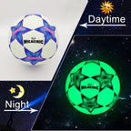 Milachic Soccer Ball Size 5, Glow In The Dark Soccer Ball, Glowing Light Up Soccer Gifts For Girls Boys Indoor Outdoor Use