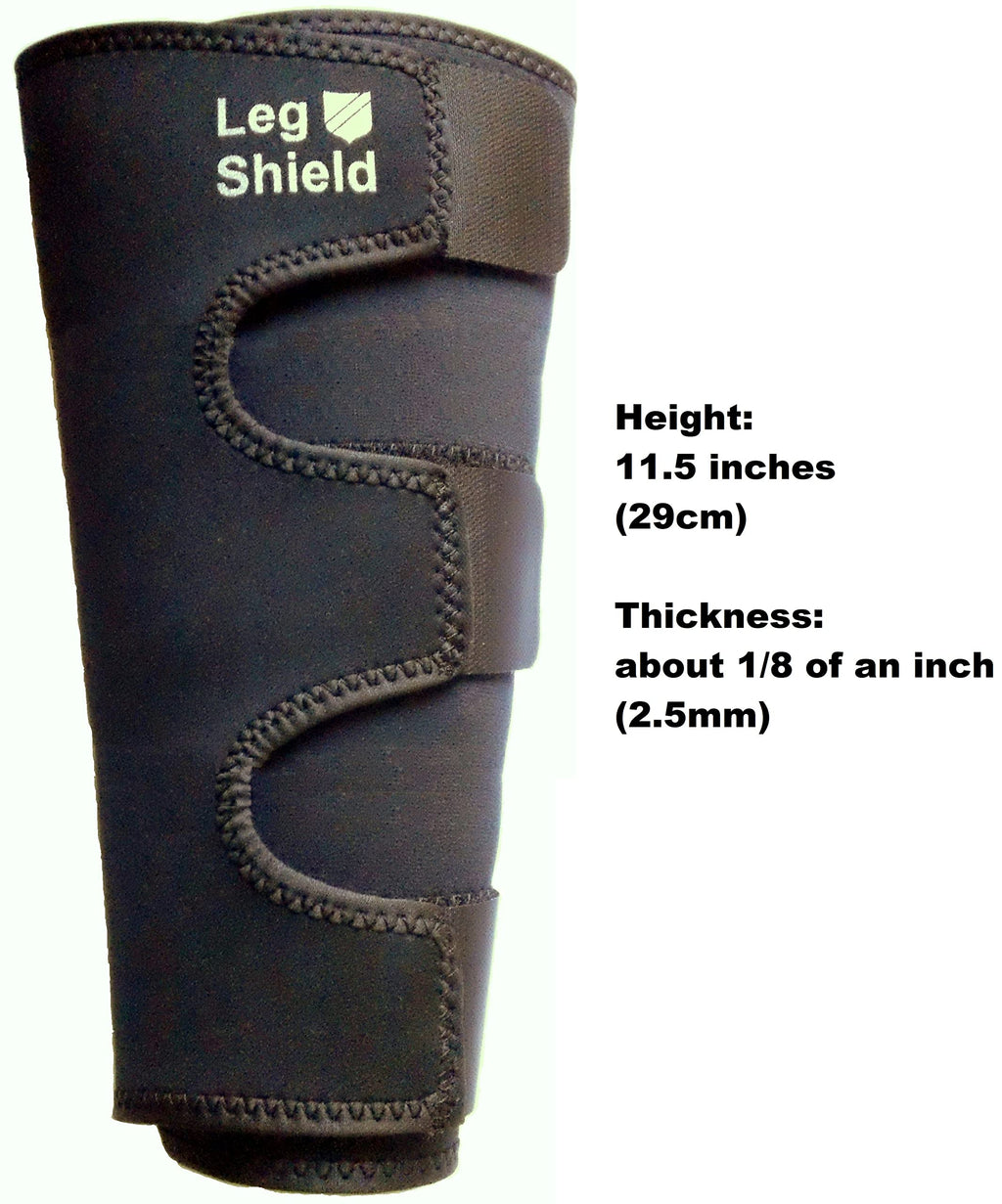 Leg Shield Gaiters - Hook And Loop Design - Lower Leg Protection For Mountain Biking, Yard Work, Outdoors, And General Shin/Calf