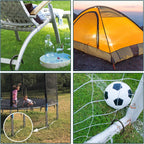 Eurmax Usa U-Shaped-Rebar-Stakes-12-Inch, Ground Stakes Heavy Duty Trampoline Stakes Rebar Galvanized For Camping Tent Trampolin