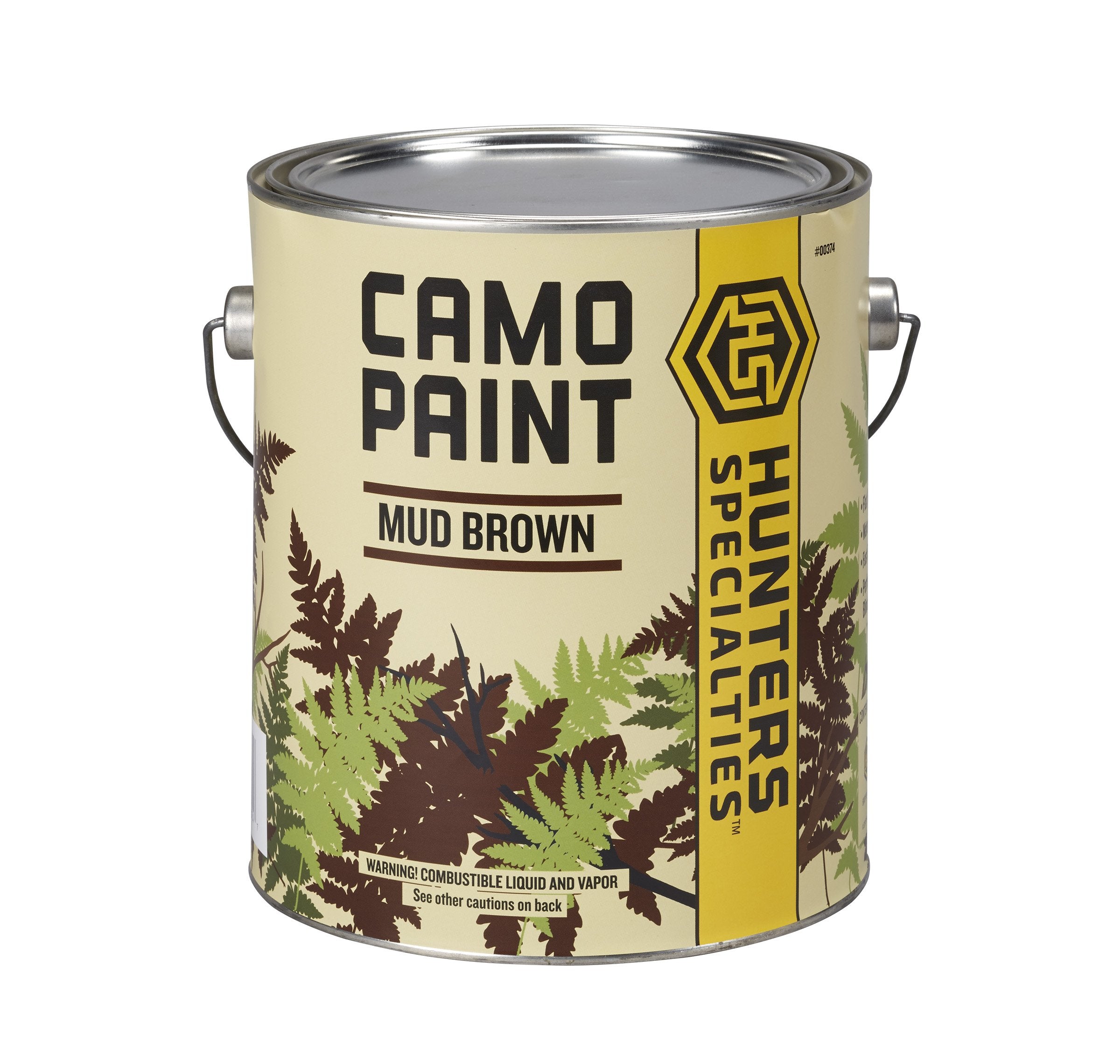 Hunters Specialties Liquid Paint - Gallon Can (Mud Brown)