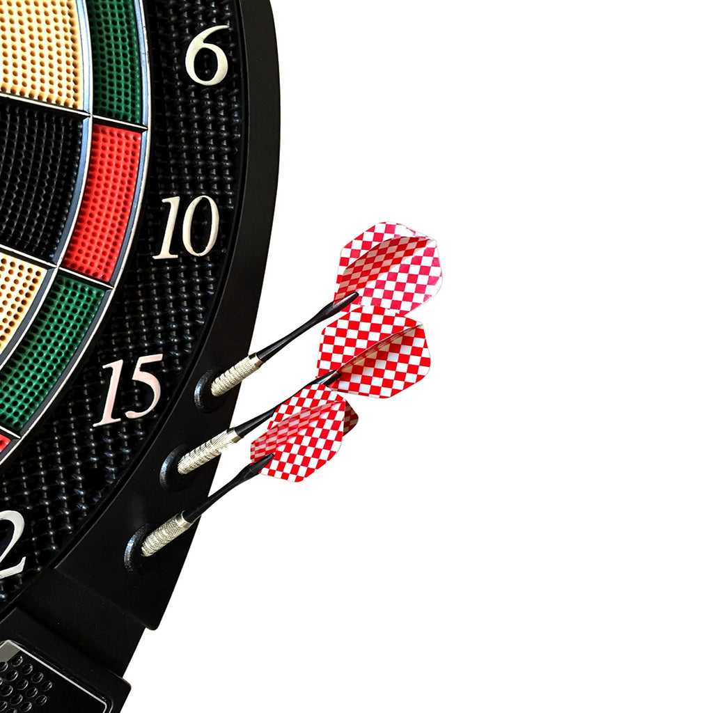 Hathaway Magnum Electronic Soft Tip Dartboard, Black/Multi